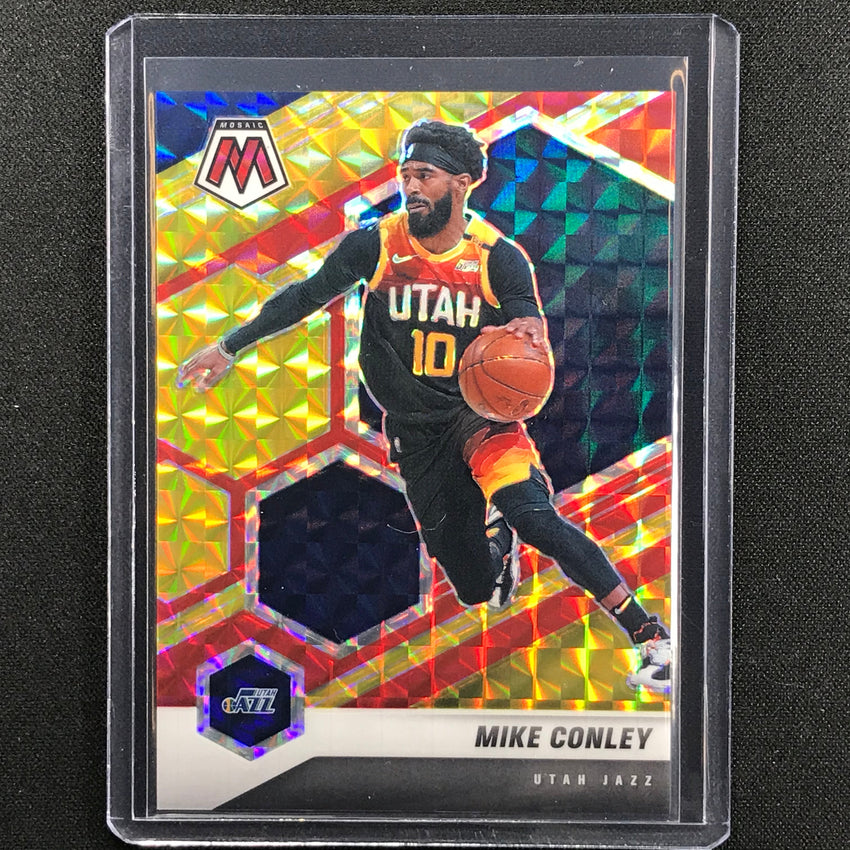 2020-21 Mosaic Mike Conley Choice Fusion Red And Yellow 38/88