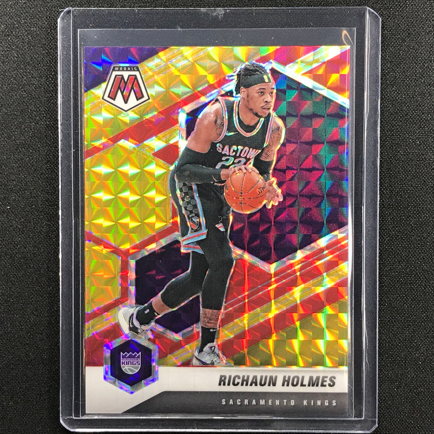 2020-21 Mosaic Richaun Holmes Choice Fusion Red And Yellow 70/88