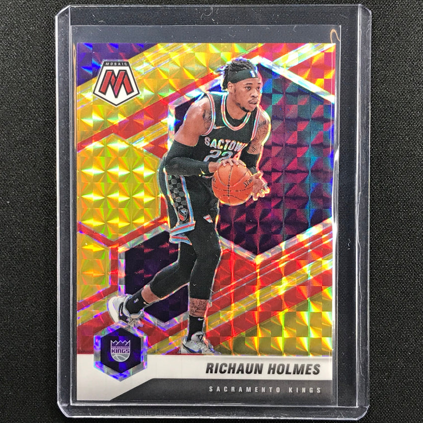 2020-21 Mosaic Richaun Holmes Choice Fusion Red And Yellow 85/88