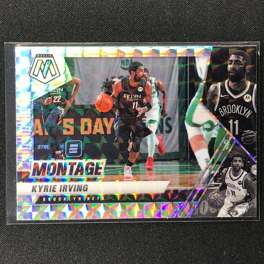 2020-21 Mosaic KYRIE IRVING Montage Mosaic Silver #13