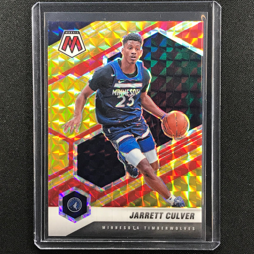 2020-21 Mosaic Jarrett Culver Choice Fusion Red And Yellow 29/88