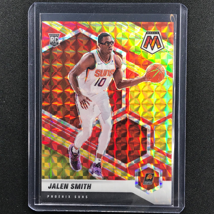 2020-21 Mosaic Jalen Smith Choice Fusion Red And Yellow Rookie 87/88