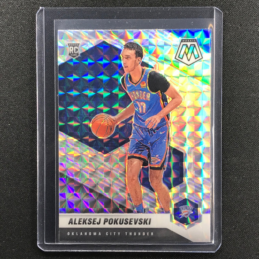 2020-21 Mosaic ALEKSEJ POKUSEVSKI Rookie Mosaic Silver #226