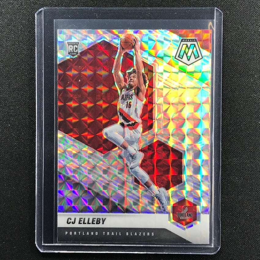2020-21 Mosaic CJ ELLEBY Rookie Mosaic Silver #232