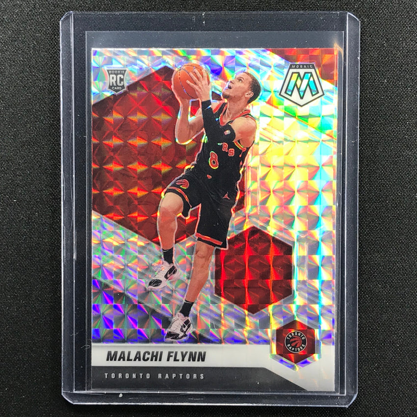 2020-21 Mosaic MALACHI FLYNN Rookie Mosaic Silver #236