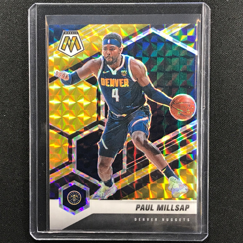 2020-21 Mosaic Paul Millsap Choice Black Gold 5/8