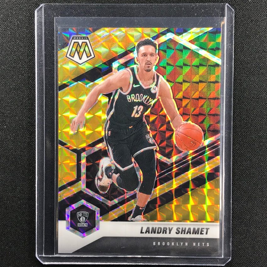 2020-21 Mosaic Landry Shamet Choice Black Gold 4/8