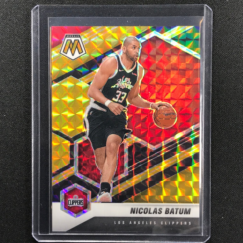 2020-21 Mosaic Nicolas Batum Choice Black Gold 2/8