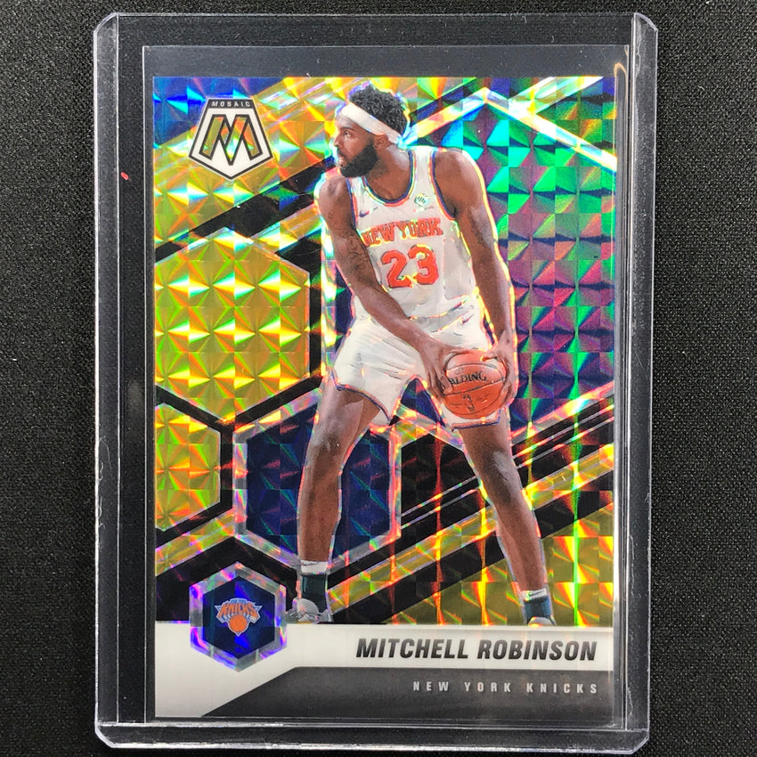 2020-21 Mosaic Mitchell Robinson Choice Black Gold 6/8