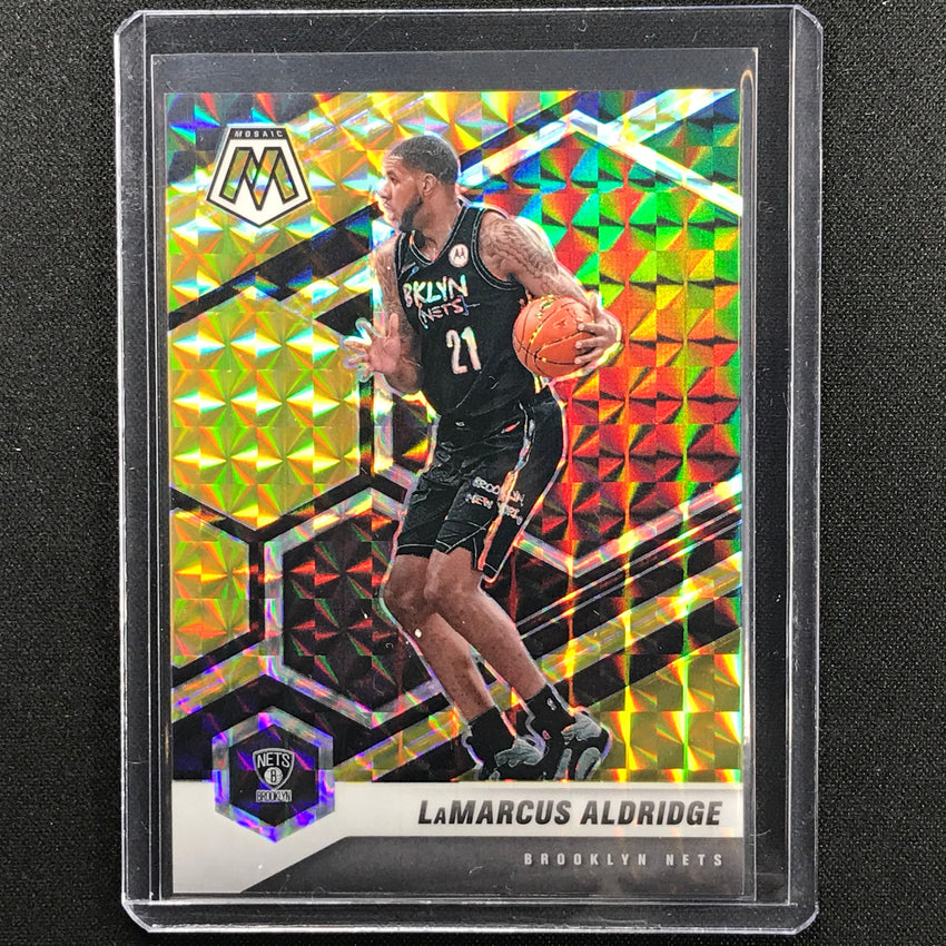 2020-21 Mosaic Lamarcus Aldridge Choice Black Gold 4/8