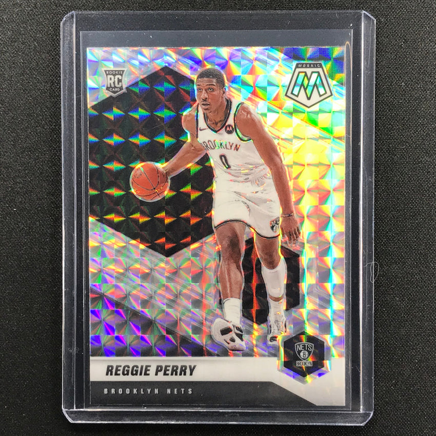 2020-21 Mosaic REGGIE PERRY Rookie Mosaic Silver #244