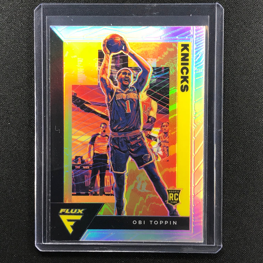 2020-21 Flux OBI TOPPIN Rookie Silver Prizm #206