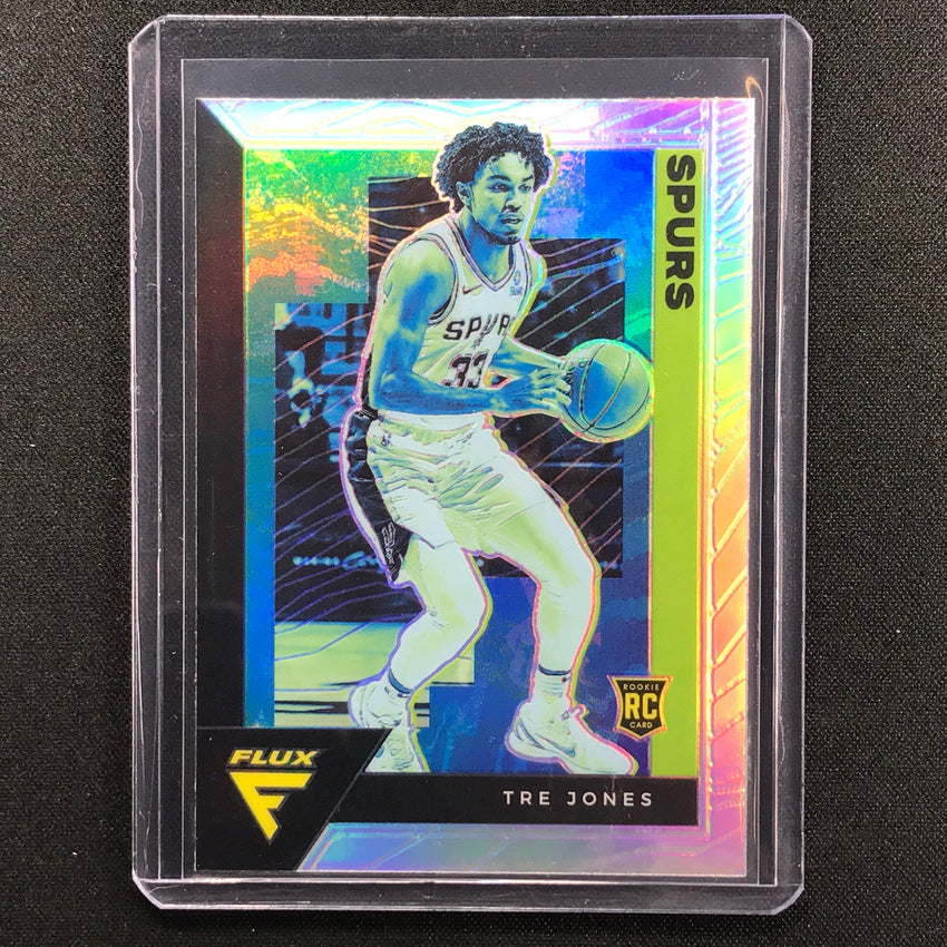 2020-21 Flux TRE JONES Rookie Silver Prizm #230