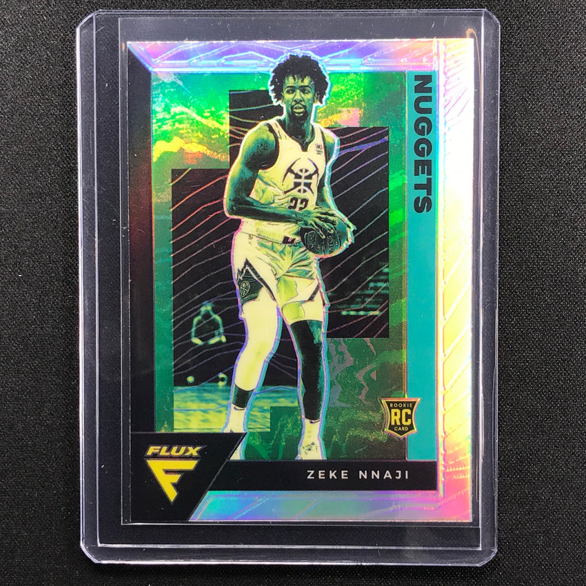 2020-21 Flux ZEKE NNAJI Rookie Silver Prizm #247
