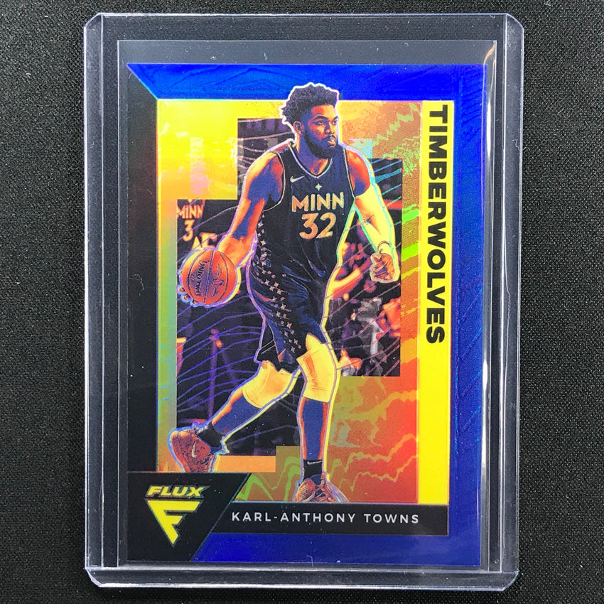 2020-21 Flux Karl-anthony Towns Blue 81/99