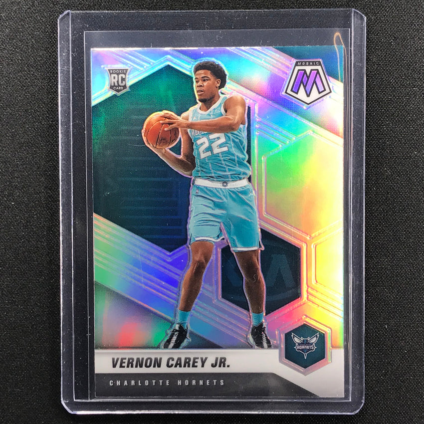 2020-21 Mosaic Vernon Carey Jr. Rookie Silver Prizm No 242