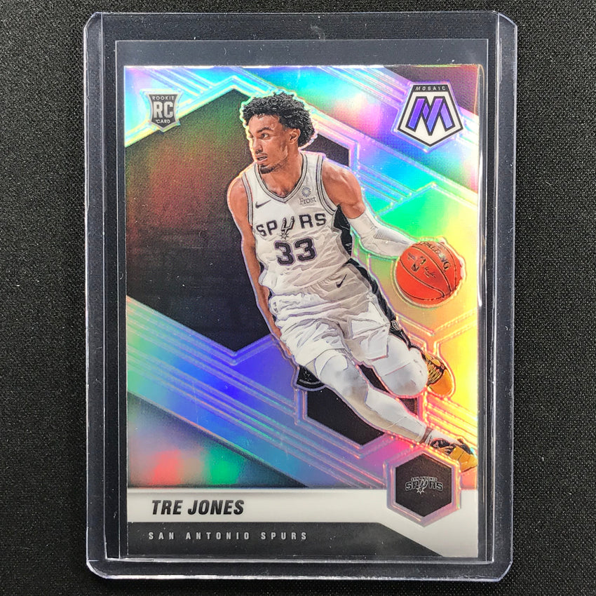 2020-21 Mosaic TRE JONES Rookie Silver Prizm #243