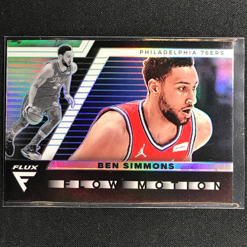 2020-21 Flux BEN SIMMONS Flow Motion Silver Prizm #11