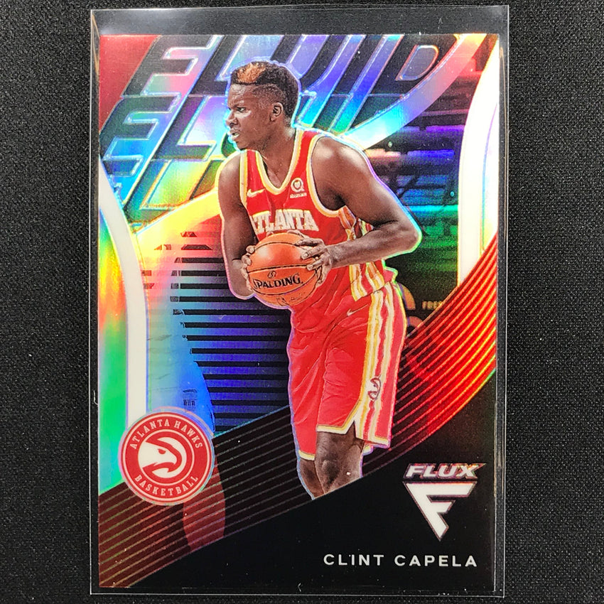 2020-21 Flux CLINT CAPELA Fluid Silver Prizm #9
