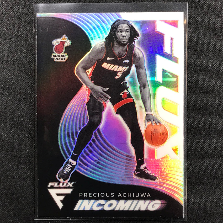 2020-21 Flux PRECIOUS ACHIUWA Incoming Rookie Silver Prizm #7