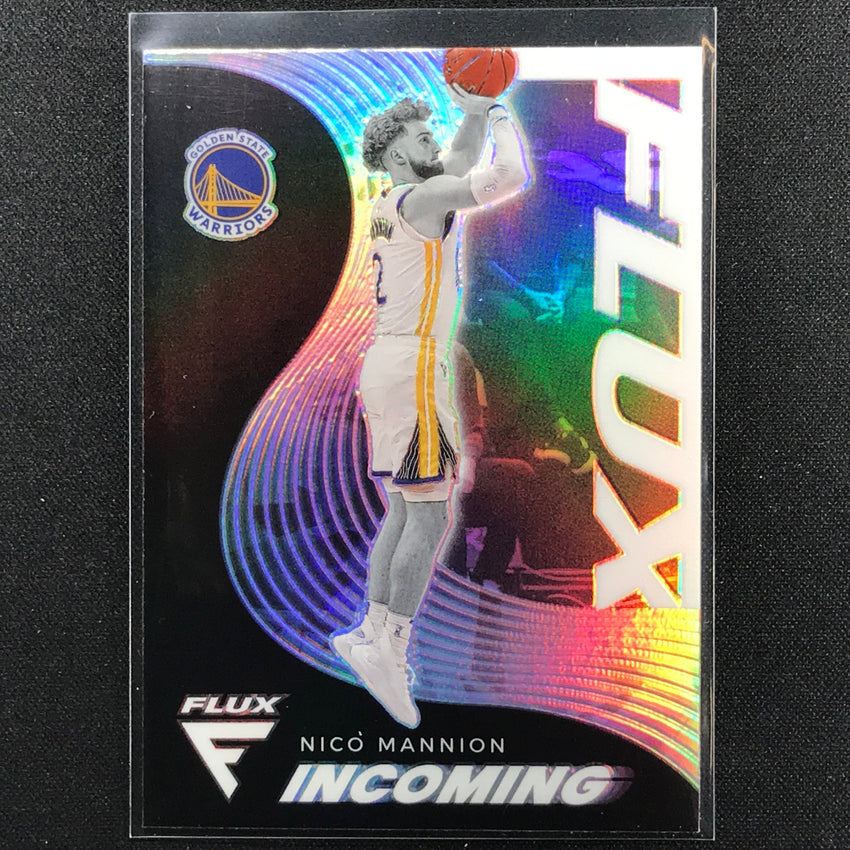 2020-21 Flux NICO MANNION Incoming Rookie Silver Prizm #12