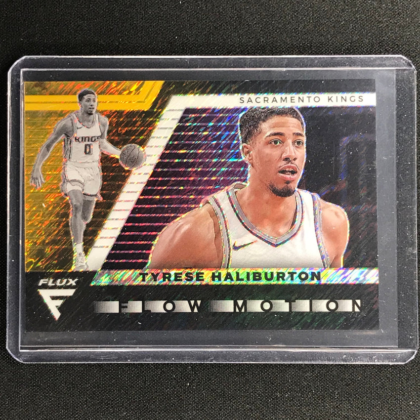 2020-21 Flux Tyrese Haliburton Flow Motion Rookie Gold 10/10