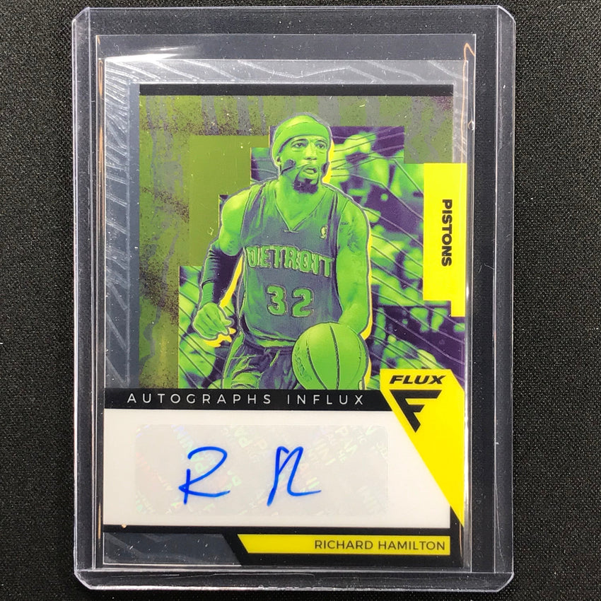 2020-21 Flux Richard Hamilton Autographs Influx No Rhm A