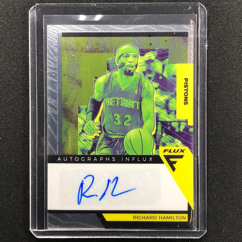 2020-21 Flux Richard Hamilton Autographs Influx No Rhm B