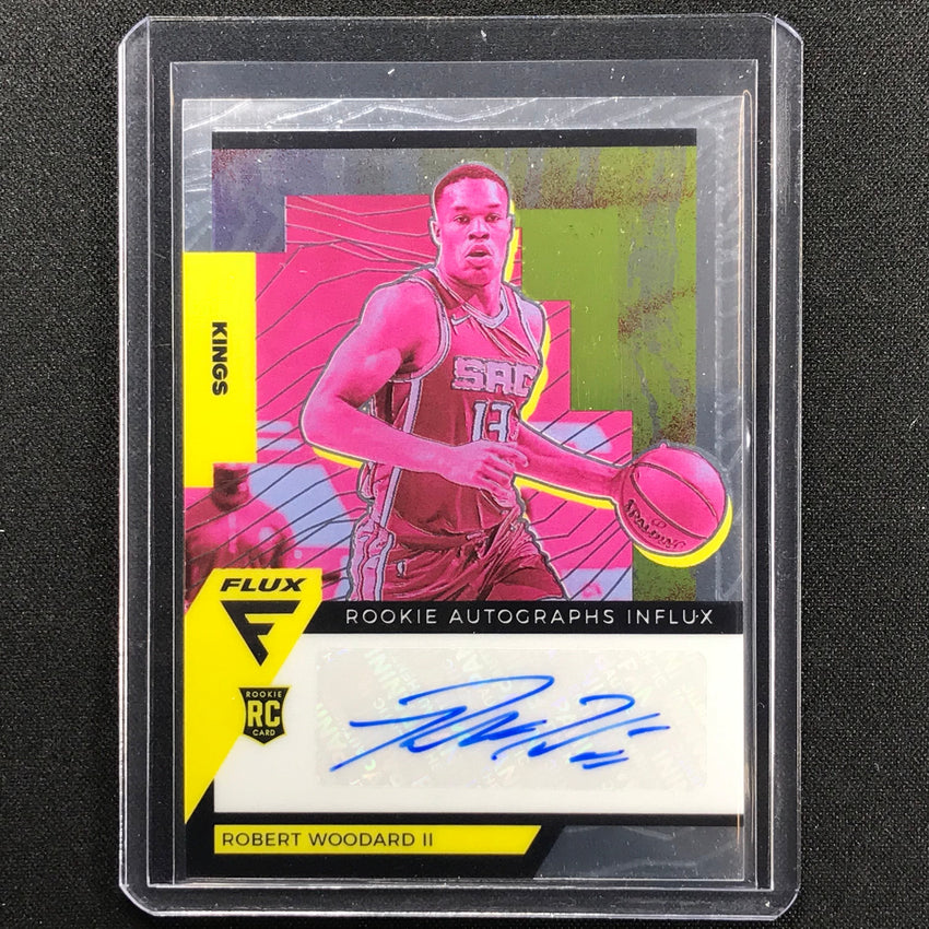 2020-21 Flux Robert Woodard Ii Rookie Autographs Influx No Rwd B