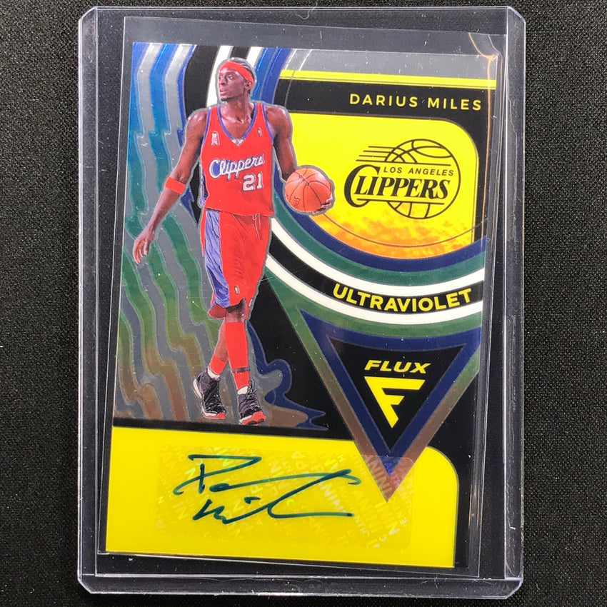 2020-21 Flux Darius Miles Ultraviolet Signatures Auto No Dmi A