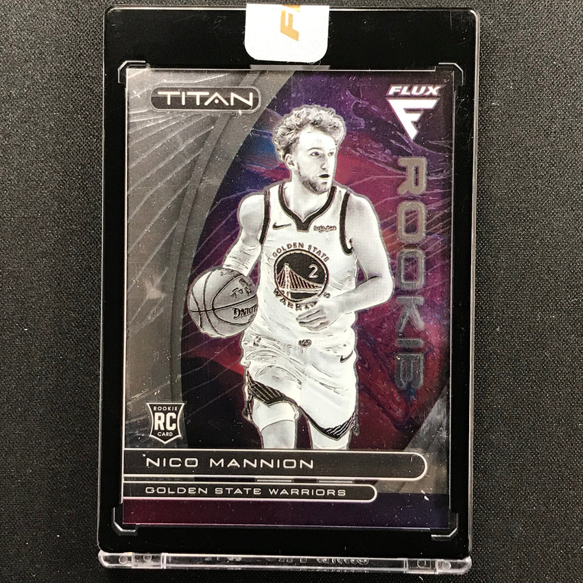 2020-21 Flux Nico Mannion Titan Rookie Base Uncirculated No 40 A