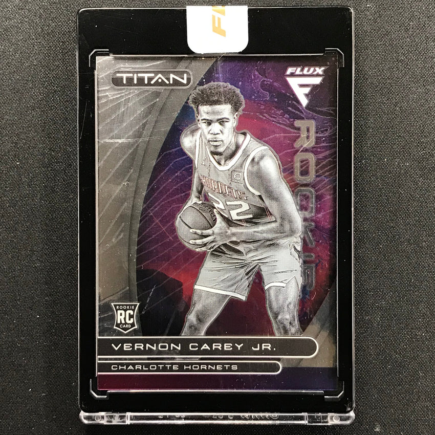 2020-21 Flux Vernon Carey Jr. Titan Rookie Base Uncirculated No 48
