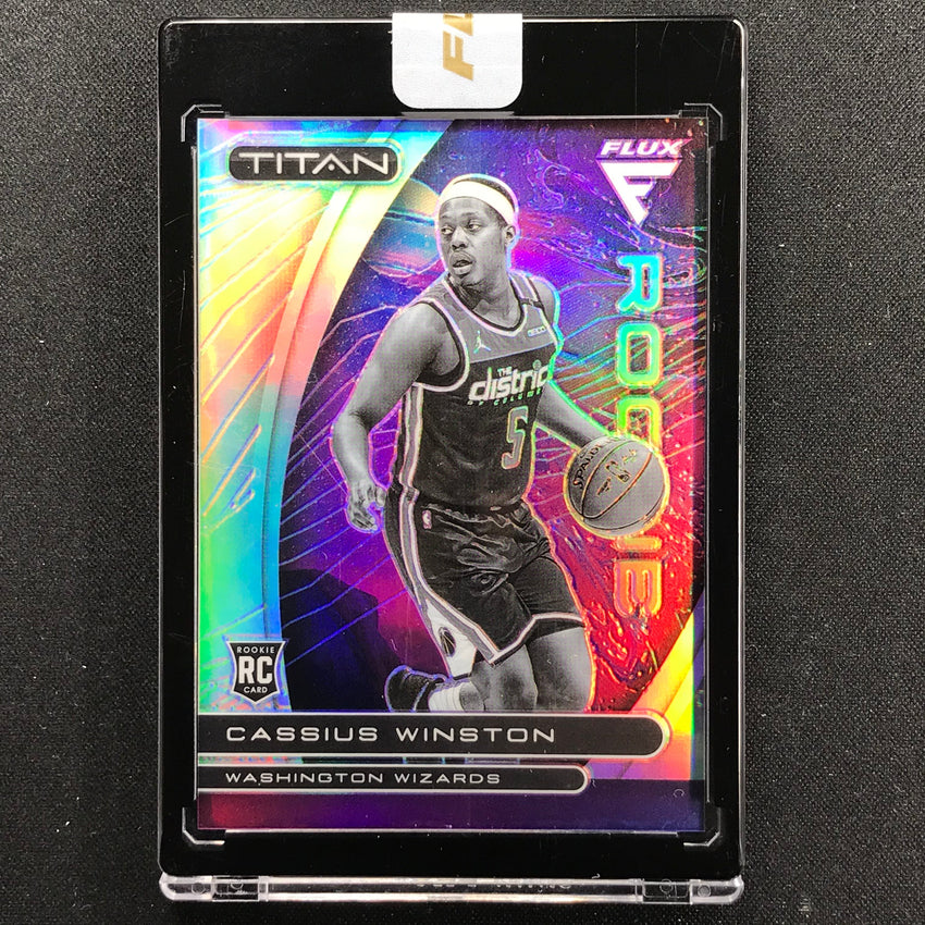 2020-21 Flux CASSIUS WINSTON Titan Rookie Silver Prizm SP Uncirculated #62
