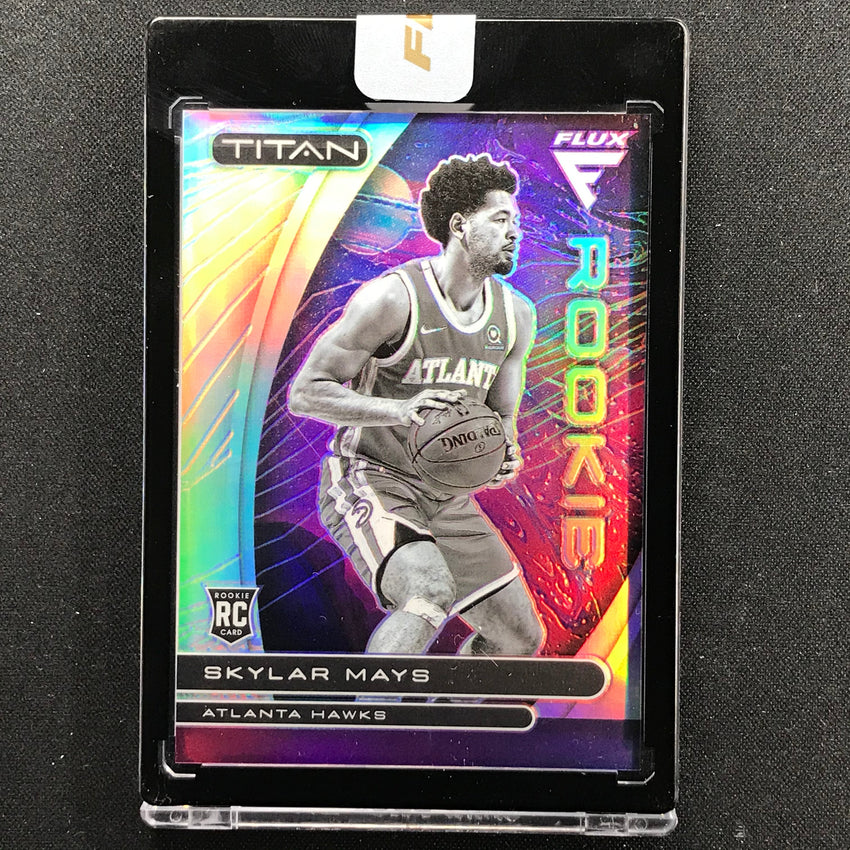 2020-21 Flux Skylar Mays Titan Rookie Silver Prizm Sp Uncirculated No 63