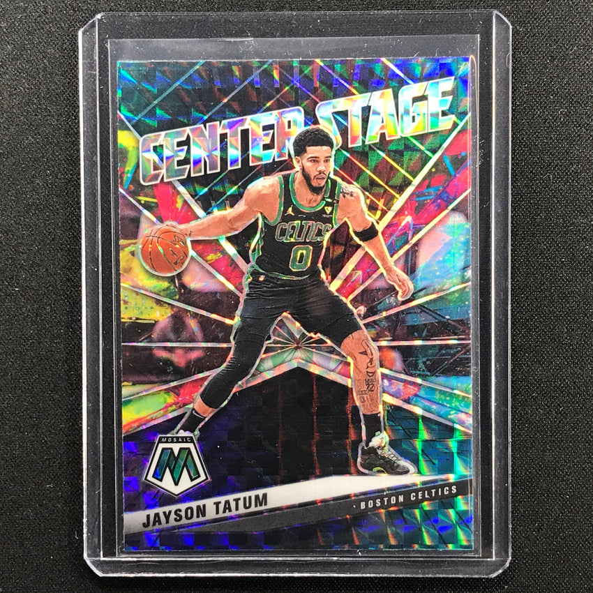 2020-21 Mosaic Jayson Tatum Center Stage No 29