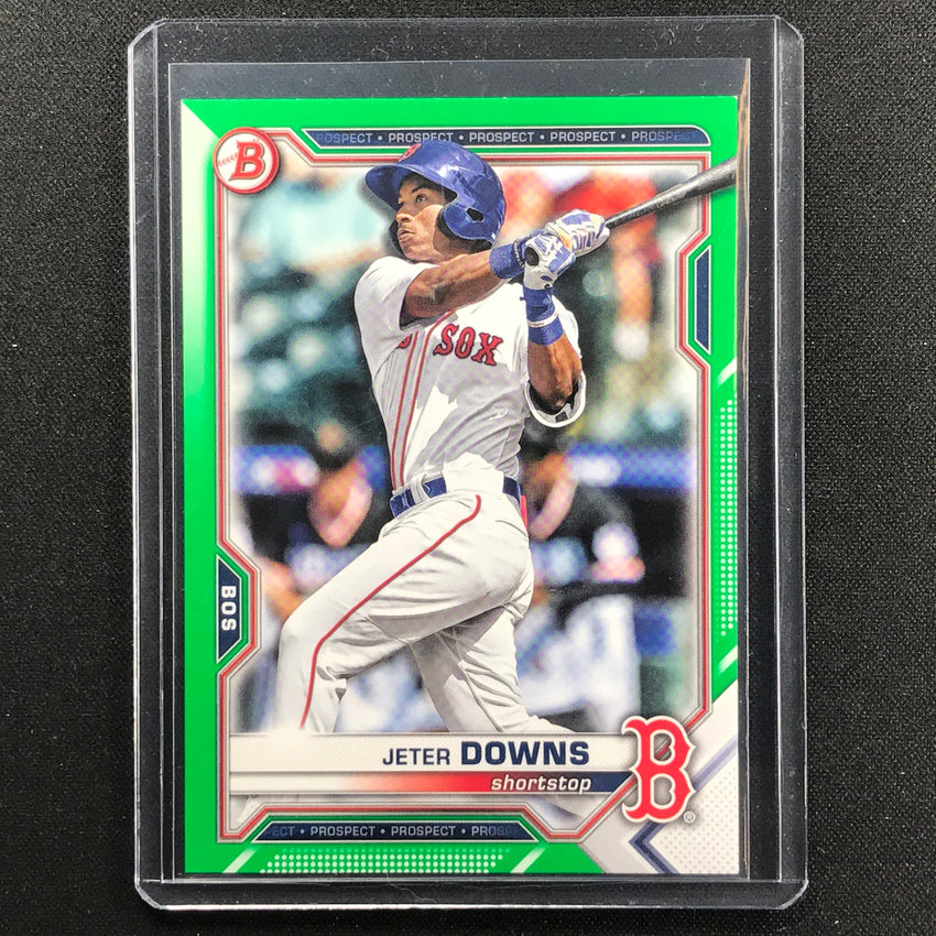 2021 Bowman Draft Jeter Downs Paper Prospect Green 48/99