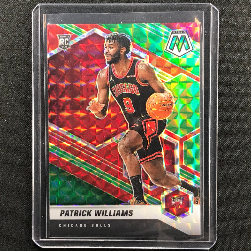 2020-21 Mosaic PATRICK WILLIAMS Choice Red Green Rookie #206