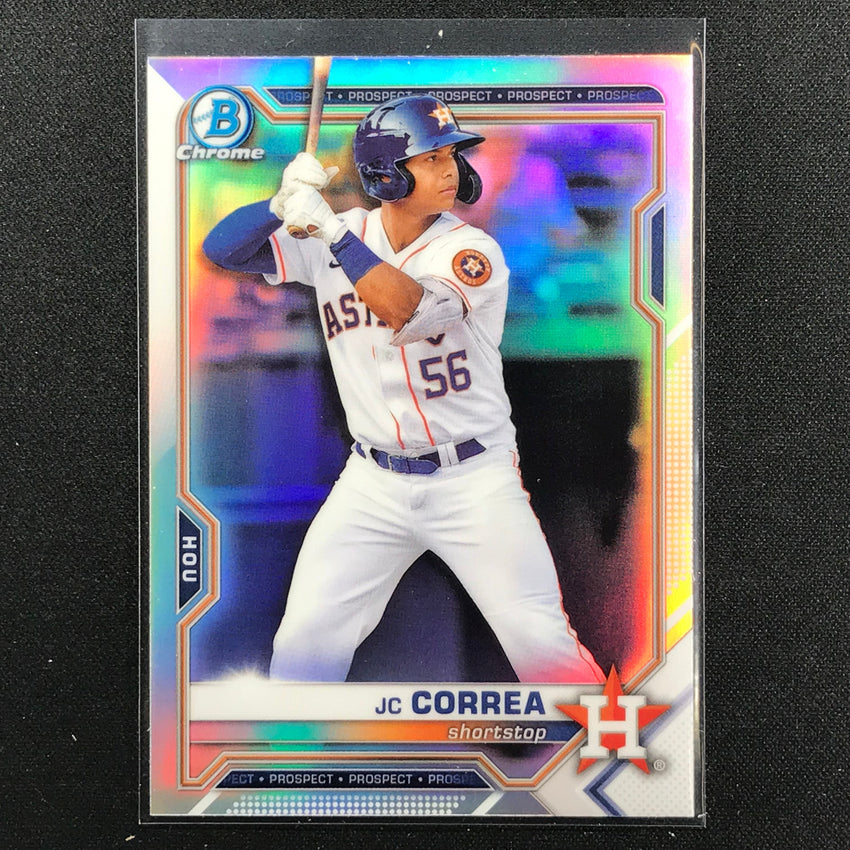 2021 Bowman Draft JC CORREA Chrome Prospect Refractor #29