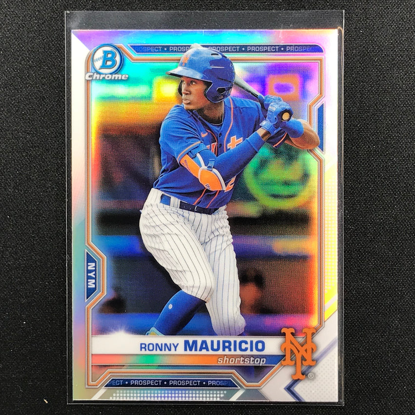 2021 Bowman Draft RONNY MAURICIO Chrome Prospect Refractor #52