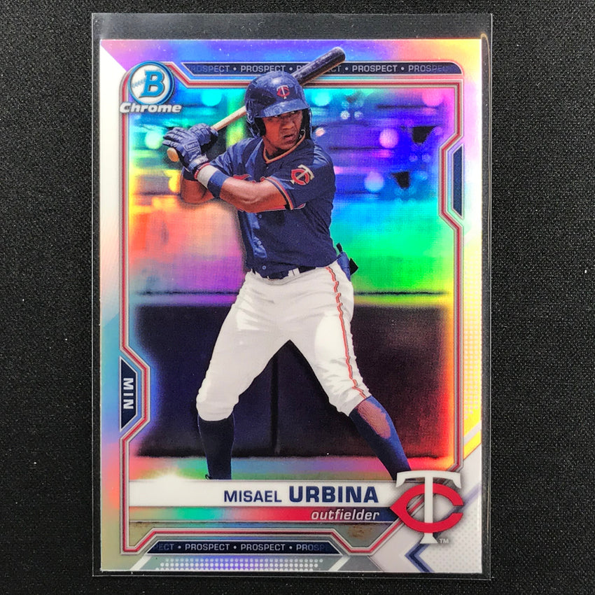 2021 Bowman Draft MISAEL URBINA Chrome Prospect Refractor #68
