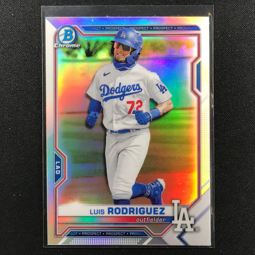 2021 Bowman Draft LUIS RODRIGUEZ Chrome Prospect Refractor #134