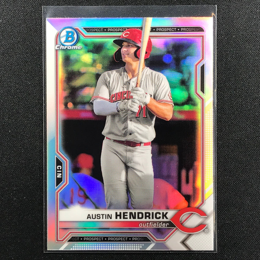 2021 Bowman Draft AUSTIN HENDRICK Chrome Prospect Refractor #138
