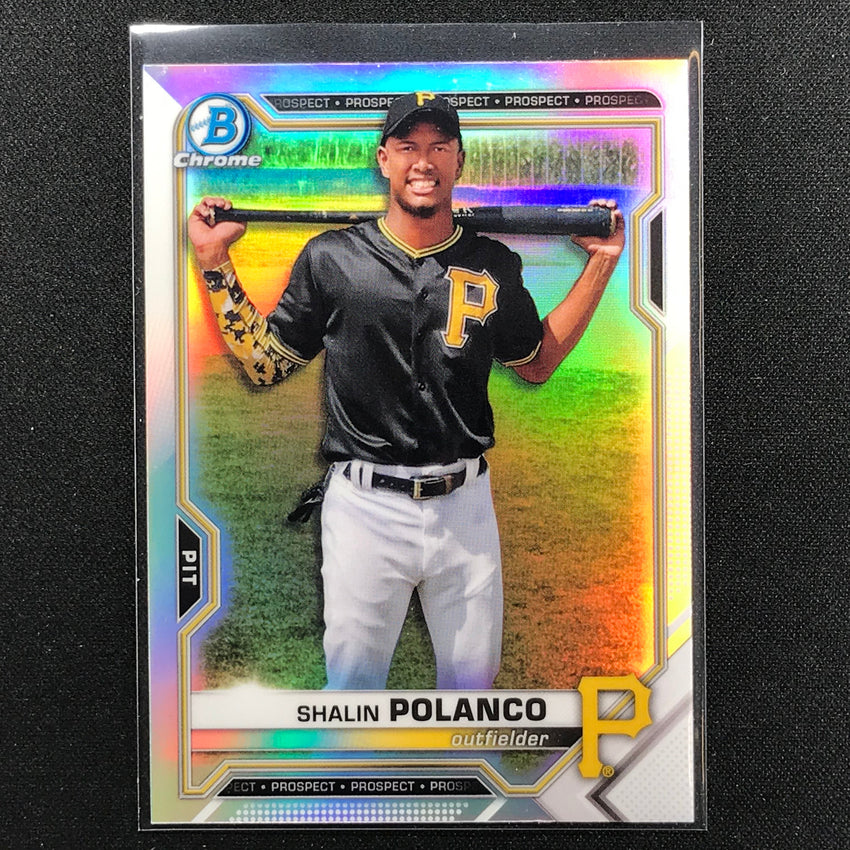 2021 Bowman Draft SHALIN POLANCO Chrome Prospect Refractor #176