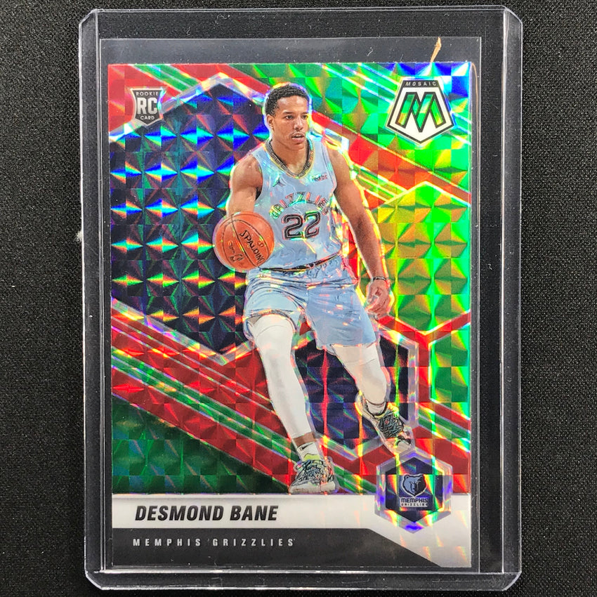 2020-21 Mosaic Desmond Bane Choice Red Green Rookie No 211