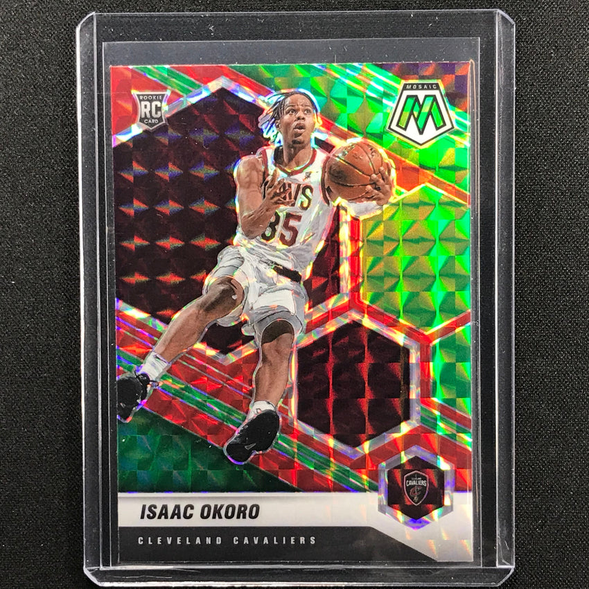 2020-21 Mosaic ISAAC OKORO Choice Red Green Rookie #212
