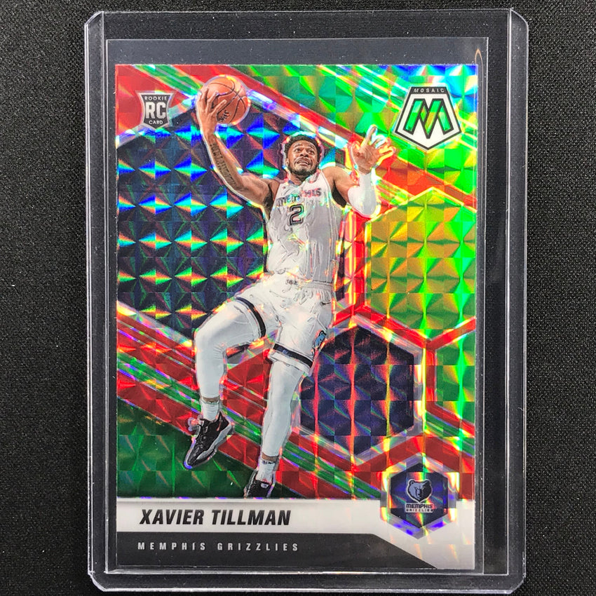 2020-21 Mosaic XAVIER TILLMAN Choice Red Green Rookie #213