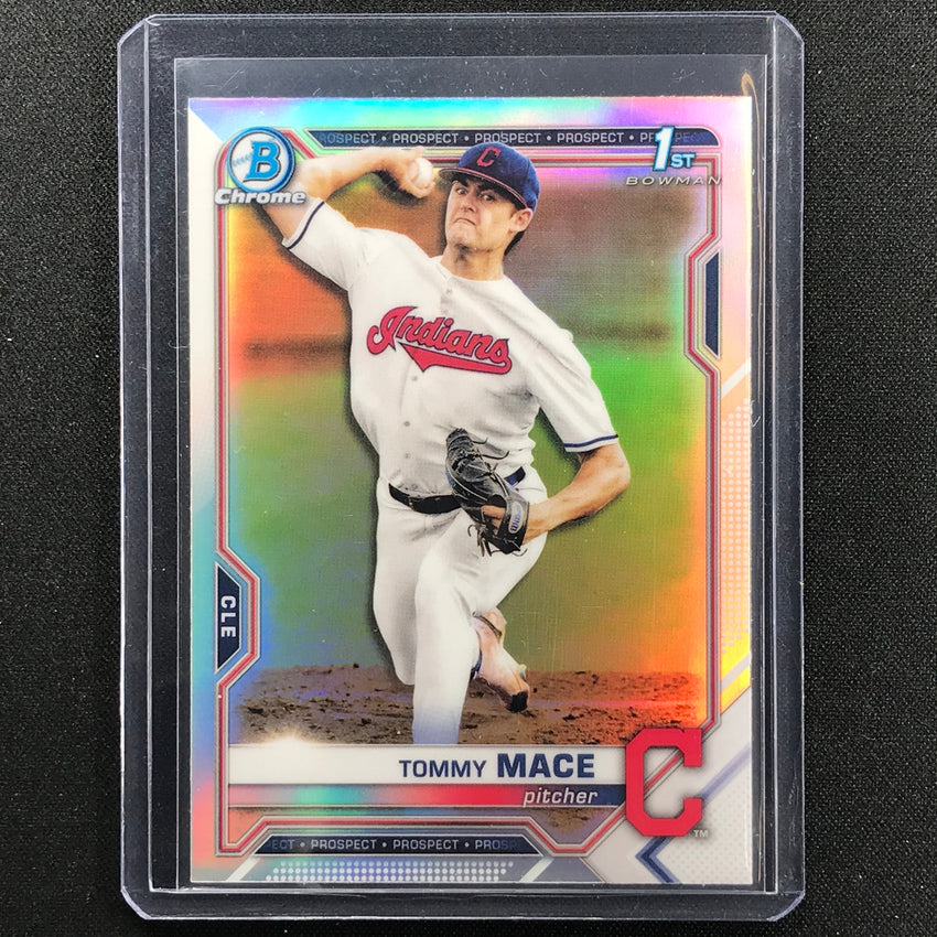 2021 Bowman Draft TOMMY MACE Chrome Prospect 1st Bowman Refractor #111