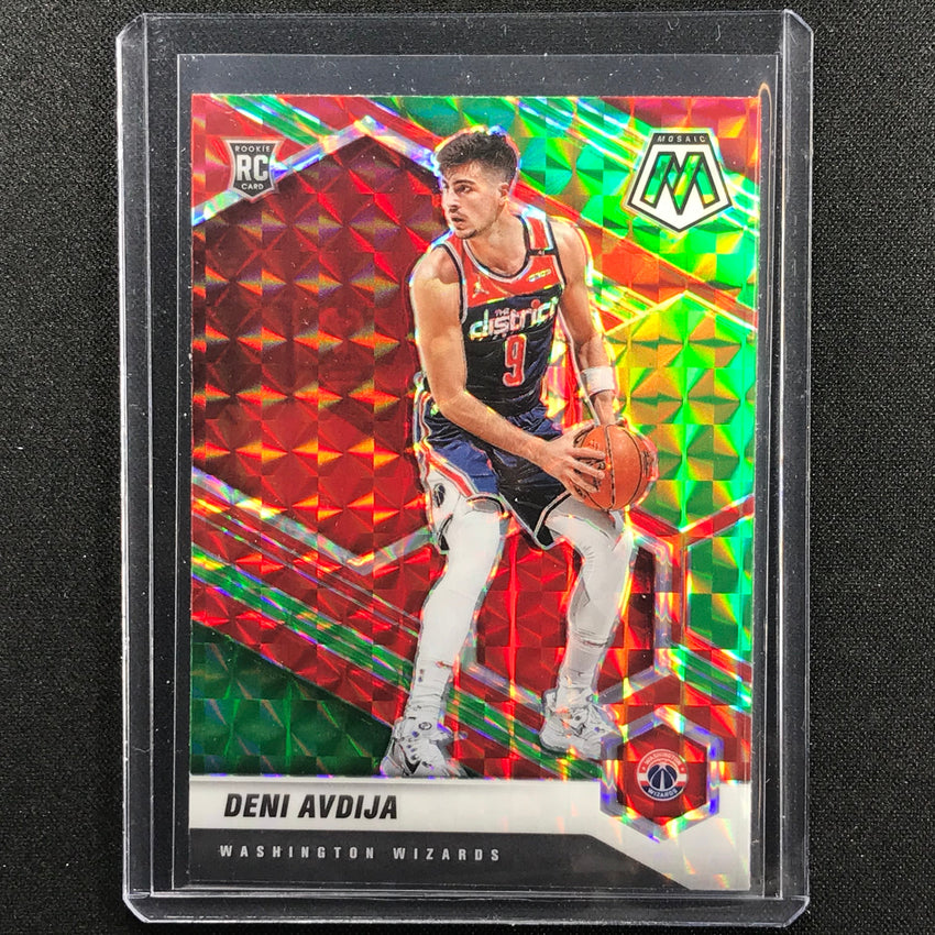 2020-21 Mosaic DENI AVDIJA Choice Red Green Rookie #217