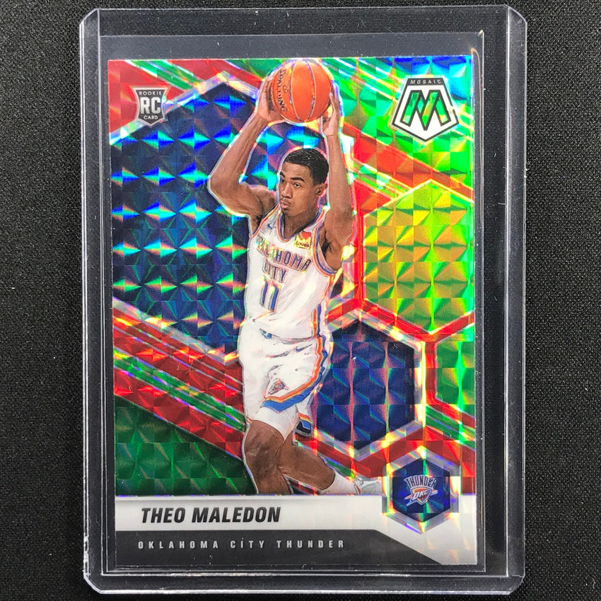 2020-21 Mosaic THEO MALEDON Choice Red Green Rookie #218