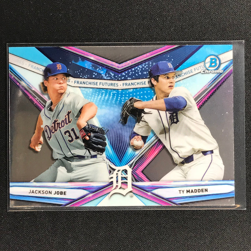 2021 Bowman Draft JACKSON JOBE TY MADDEN Chrome Prospects Franchise Futures #3